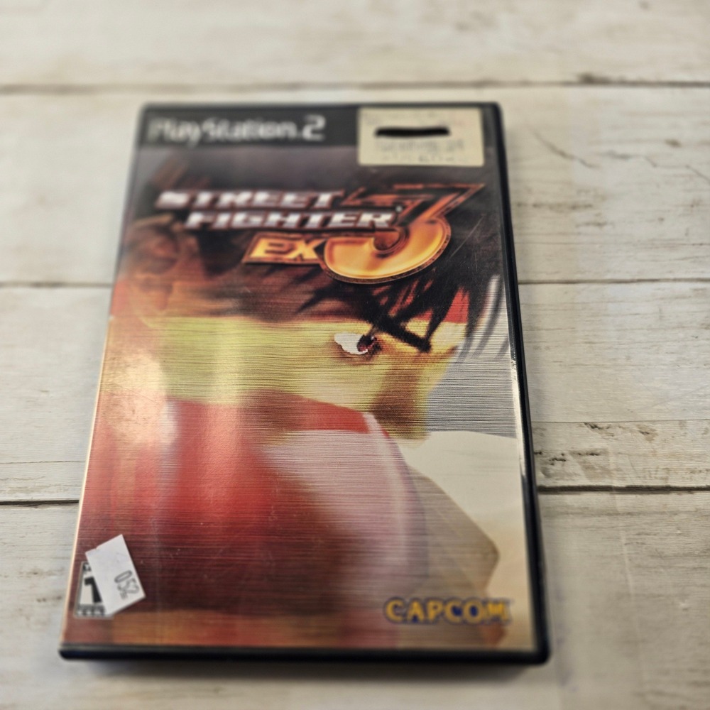 Street Fighter EX3 Sony PlayStation 2 PS2 Capcom FTG Game NTSC U/C SLUS-20130
